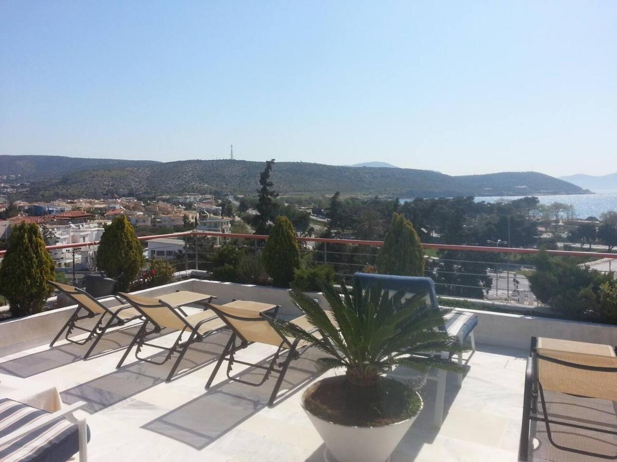 Varkiza Seaside Penthouse With Private Roof Deck Vári Exterior foto